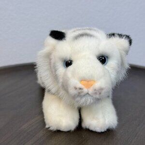 Miyoni by Aurora White Tiger Cub Stuffed Animal Plush Toy